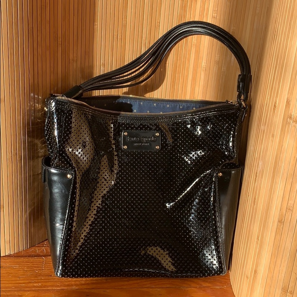 Gorgeous patent leather Kate Spade bag
